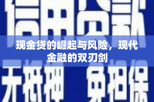 日土现金贷的崛起与风险，现代金融的双刃剑