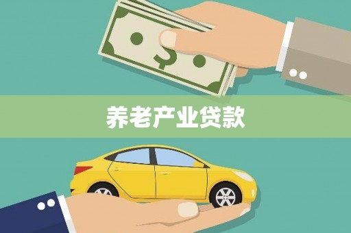 日土养老产业贷款