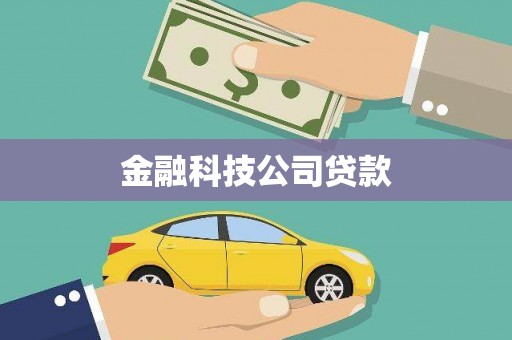 日土金融科技公司贷款