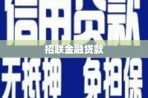 日土招联金融贷款