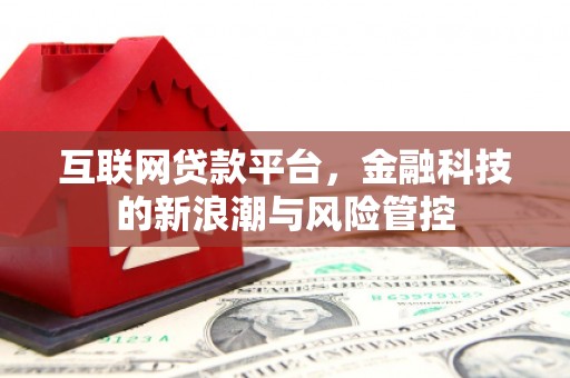 日土互联网贷款平台，金融科技的新浪潮与风险管控