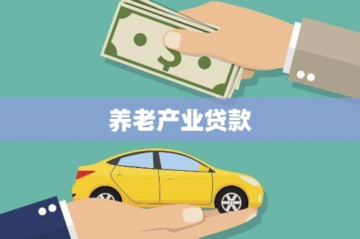 日土养老产业贷款