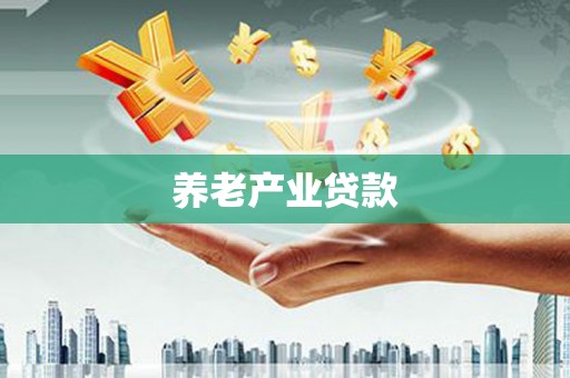 日土养老产业贷款