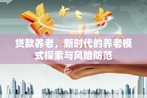 日土贷款养老，新时代的养老模式探索与风险防范