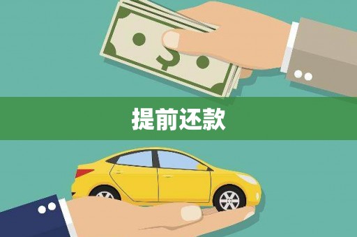 日土提前还款